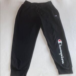 Champion Black Jogger Pants